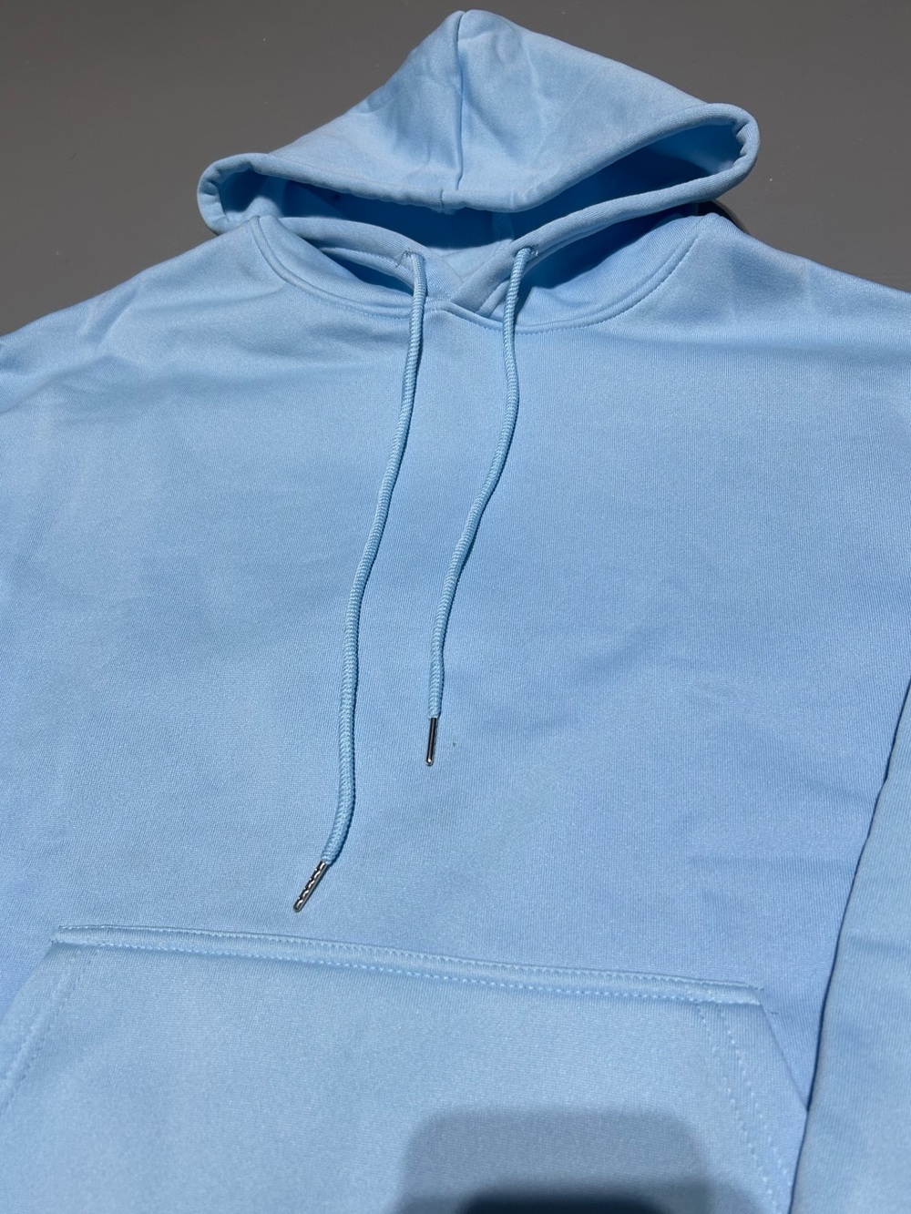 Blue Soft & Cozy Stretchy Hoodie (Women’s Large) - Picture 4 of 10